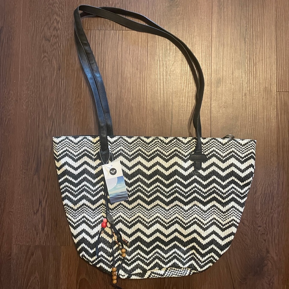 ROXY Woven Large Tote